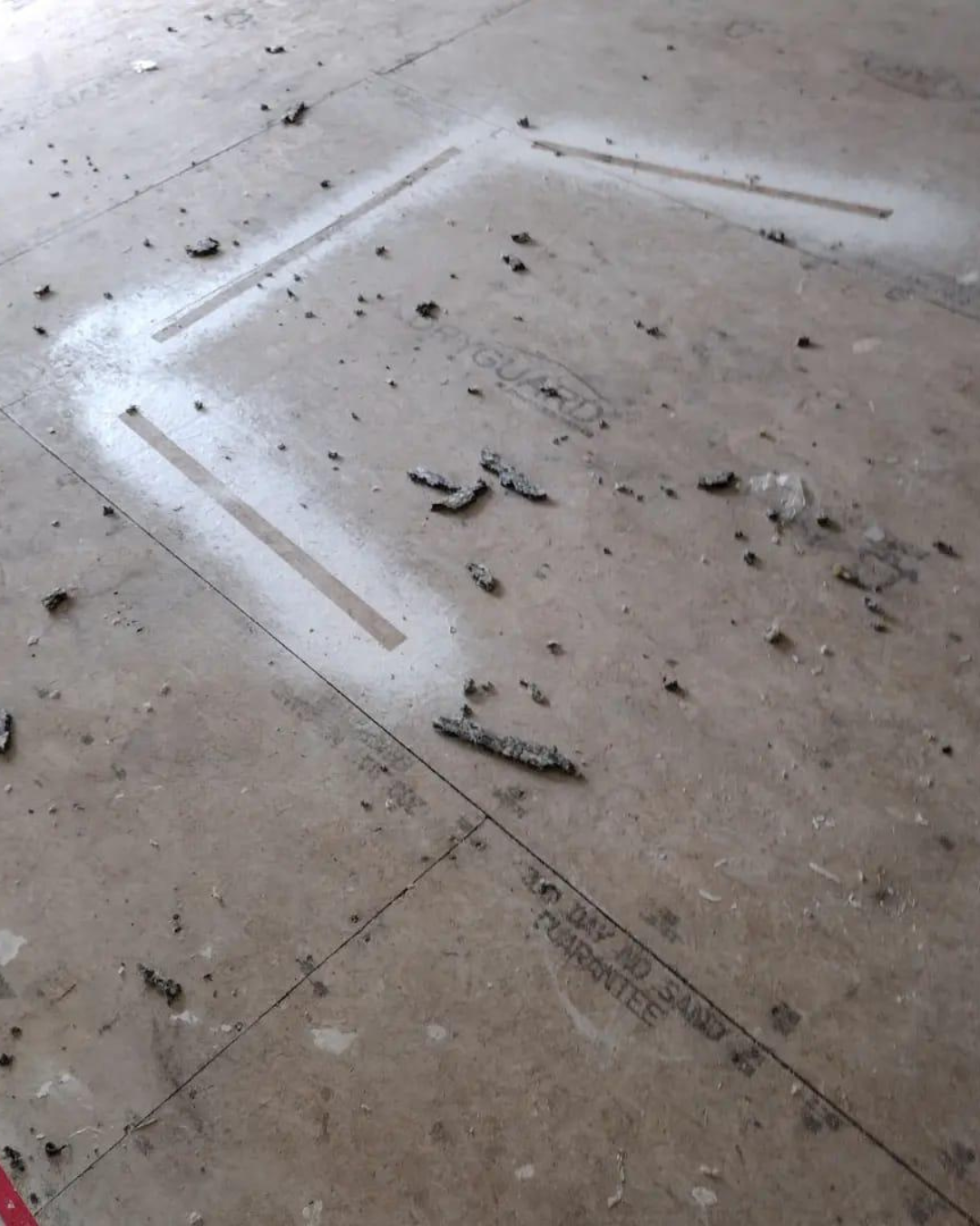 2Sunflower best cleaning Services Before post-construction cleaning in a West Hartford home by Sunflowers Cleaning